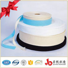 Colored thick elastic adjustable cotton webbing bra strap elastic
